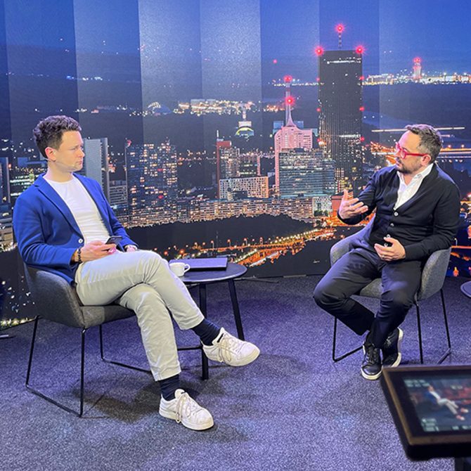 Martin Schiefer im Brutkasten-Talk